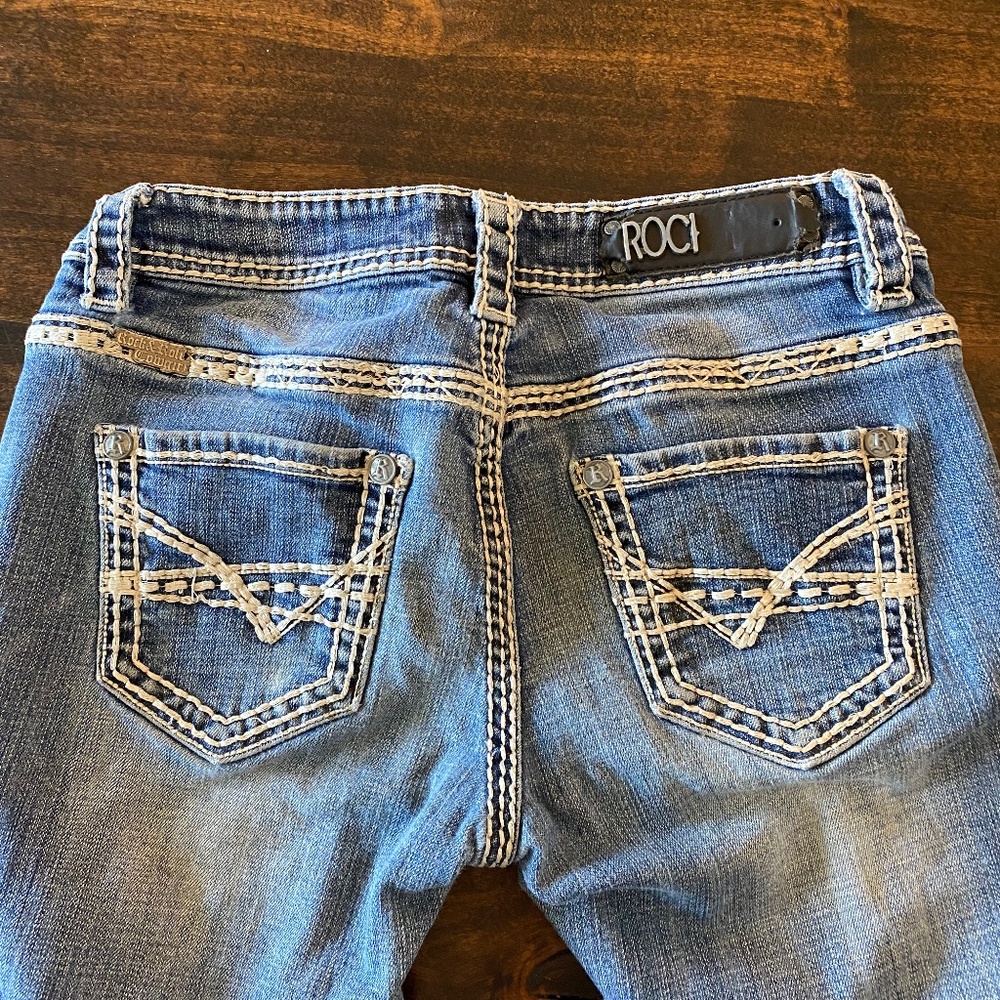 Rock & Roll Cowgirl Riding Jeans 27x32